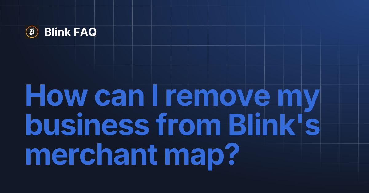 How can I remove my business from - RiaP3GfPz3S94Y6ZrxAl